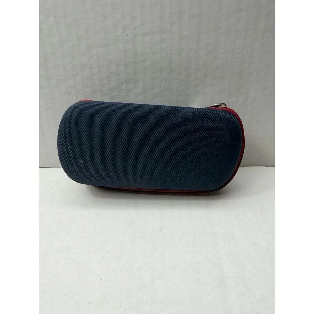 Tommy Jeans hardshell eye glasses case, blue/red